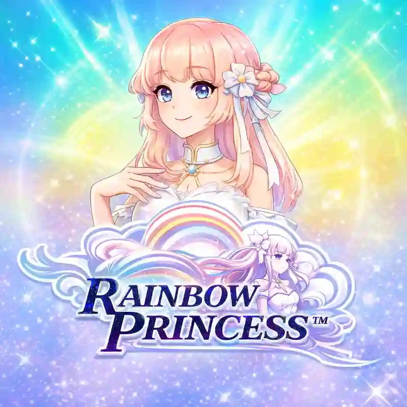 Rainbow Princess Slot Game Logo
